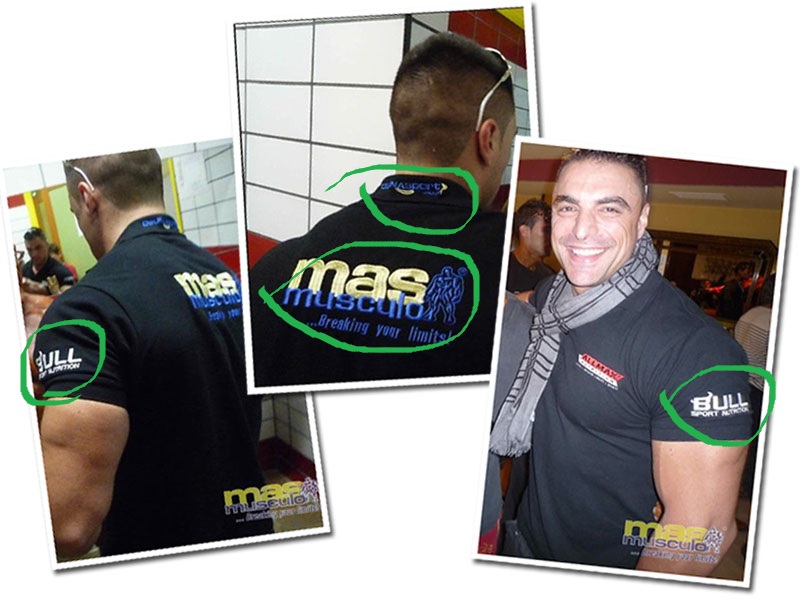 Masmusculo marketing Fake Bull Sport Nutrition Estafa