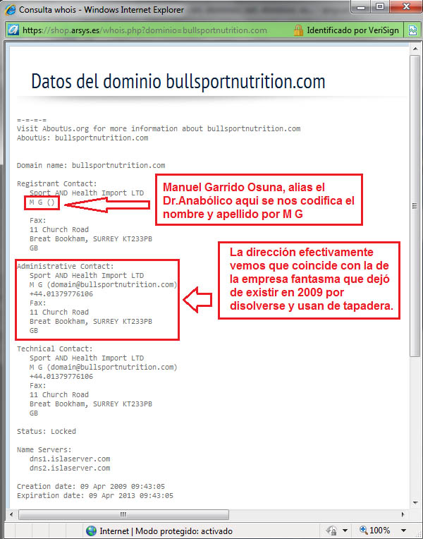 Datos públicos dominio Bullsportnutrition.com Datos públicos dominio Bullsportnutrition.com