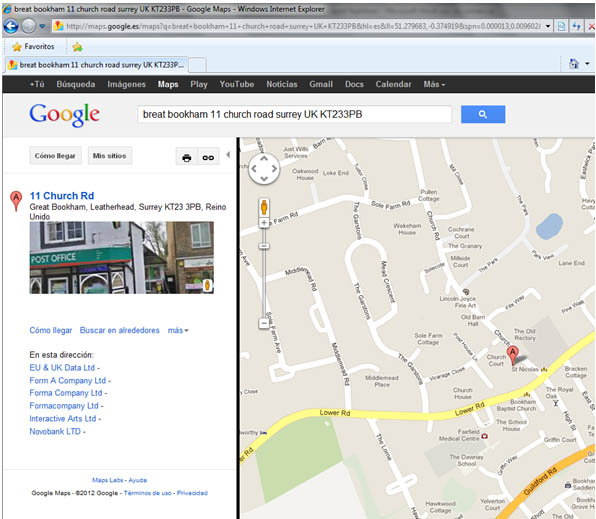 Dirección Falsa Sport & Health Import LTD Dirección Falsa Sport & Health Import LTD