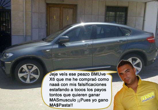 BMW X6 MASmusculo Falsificaciones