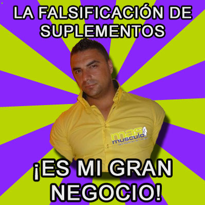 MASmusculo falsificador de suplementos MASmusculo falsificador de suplementos